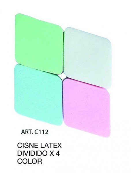 CISNE LATEX DIVIDIDO X 4 COLOR