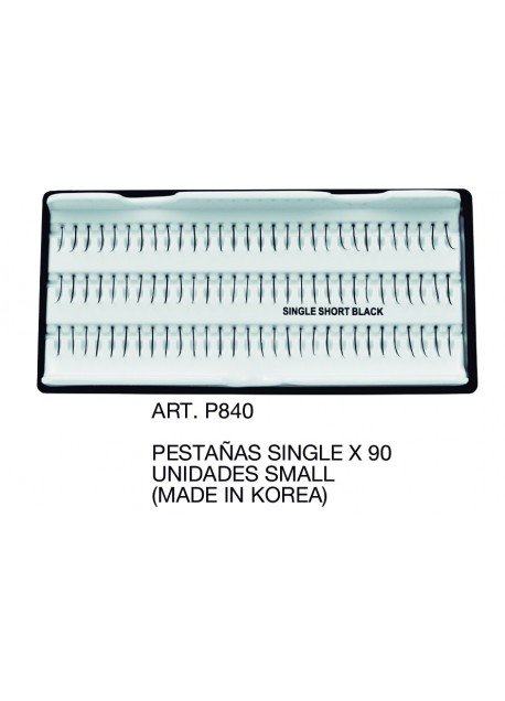 PESTANAS SINGLE X 90 UNIDADES SMALL|MADE IN KOREA|