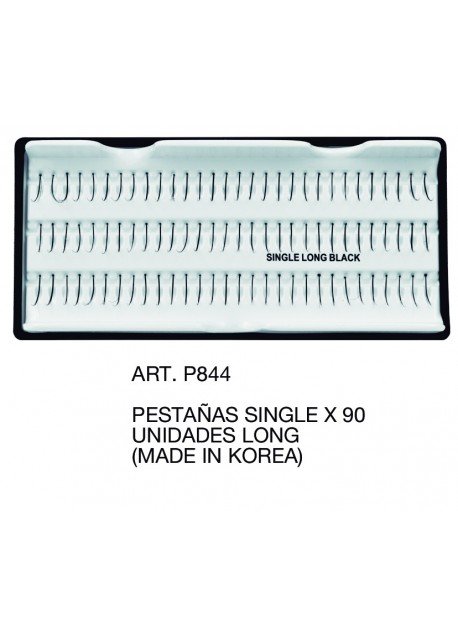PESTANAS SINGLE X 90 UNIDADES LONG|MADE IN KOREA|