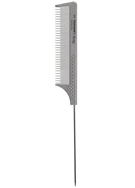 PEINE TRIUMPH MASTER DE COLA CON AGUJA DE METAL V2A  8 1/2"         MADE IN GERMANY